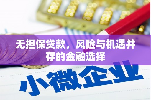 鼓山无担保贷款，风险与机遇并存的金融选择