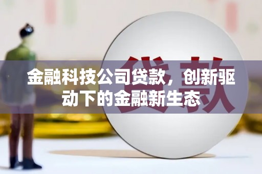 鼓山金融科技公司贷款，创新驱动下的金融新生态