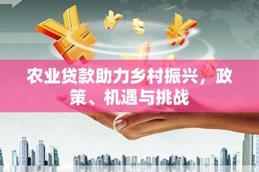鼓山农业贷款助力乡村振兴，政策、机遇与挑战