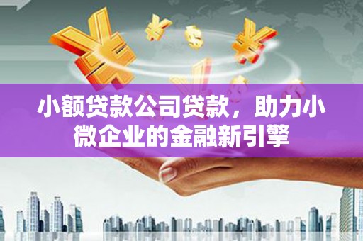 鼓山小额贷款公司贷款，助力小微企业的金融新引擎