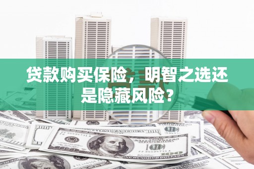 鼓山贷款购买保险，明智之选还是隐藏风险？