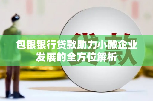 鼓山包银银行贷款助力小微企业发展的全方位解析