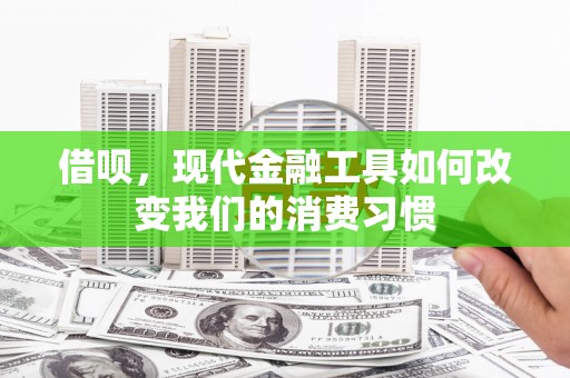 鼓山借呗，现代金融工具如何改变我们的消费习惯