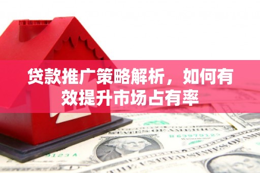 鼓山贷款推广策略解析，如何有效提升市场占有率
