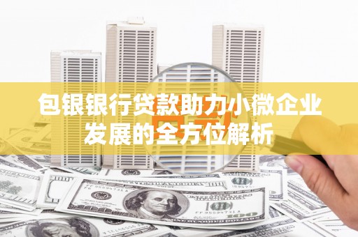 鼓山包银银行贷款助力小微企业发展的全方位解析