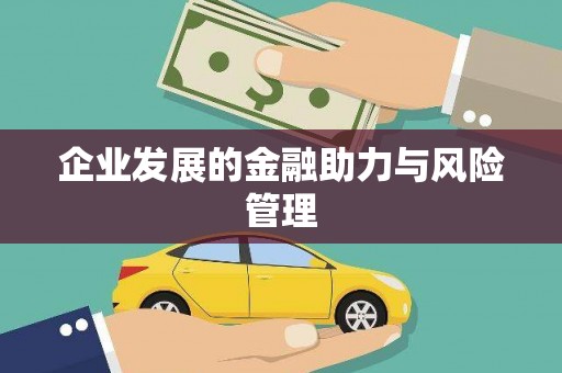 鼓山企业发展的金融助力与风险管理