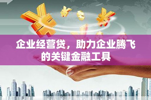 鼓山企业经营贷，助力企业腾飞的关键金融工具