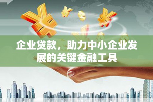 鼓山企业贷款，助力中小企业发展的关键金融工具