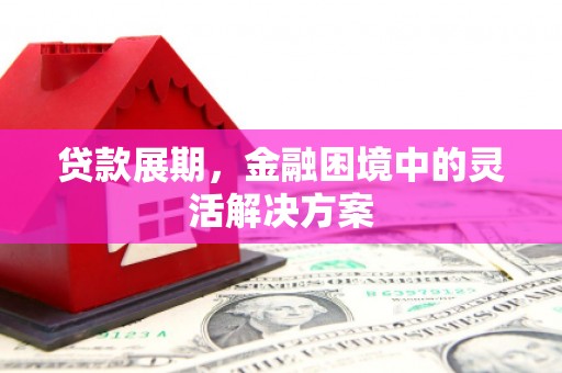 鼓山贷款展期，金融困境中的灵活解决方案