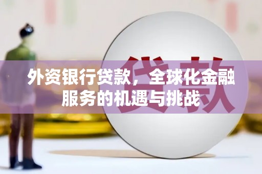 鼓山外资银行贷款，全球化金融服务的机遇与挑战