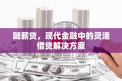 鼓山随薪贷，现代金融中的灵活借贷解决方案