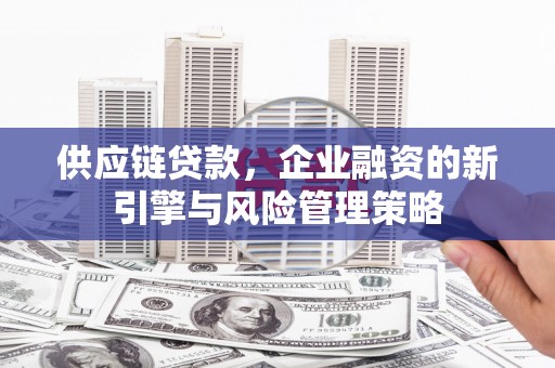 鼓山供应链贷款，企业融资的新引擎与风险管理策略