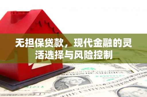 鼓山无担保贷款，现代金融的灵活选择与风险控制