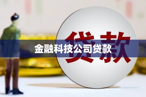 鼓山金融科技公司贷款