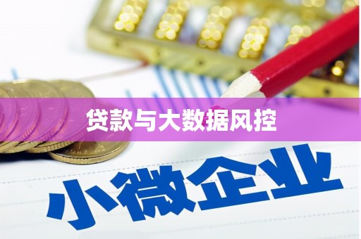 鼓山贷款与大数据风控