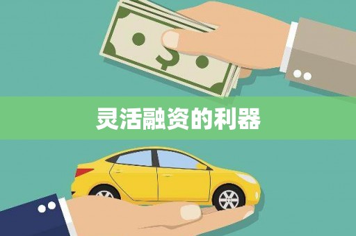 鼓山灵活融资的利器