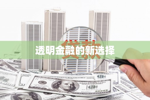 鼓山透明金融的新选择